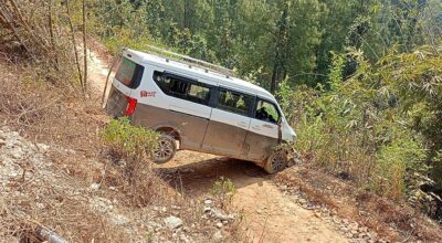 अर्घाखाँचीमा विद्युतीय गाडी दुर्घटना, ९ जना घाइते