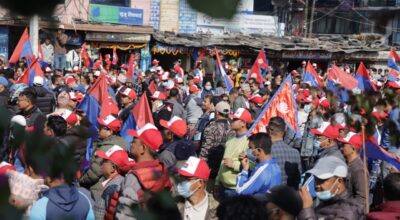एमालेले वैशाख ११ गते सडकमा एक लाख मान्छे उतार्ने