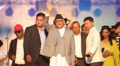 एमाले ‘मिसन ०८४’ को तयारीमा, भृकुटीमण्डपबाट ओलीले गरे संकेत