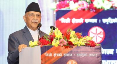 सरकारलाई बाध्य बनाउनका लागि कुनै आन्दोलन गरिरहनुपर्ने आवश्यकता छैनः ओली 