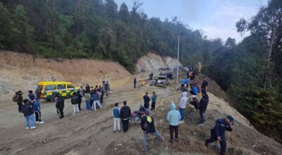 पाथीभरा दर्शनका लागि जाँदै  गरेको गाडिमा आगलागी हुँदा ४ जनाको मृत्यु