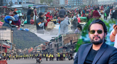 सार्वजनिक यातायातसमेत रोकेर बालेनका नगर प्रहरीले देखाए तमासा