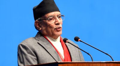 एक महिनासम्म गभर्नर नियुक्त गर्न नसकेकोमा सरकारलाई प्रचण्डको कटाक्ष