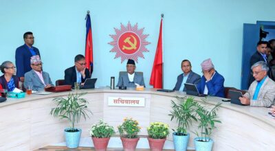 एमाले सचिवालय बैठक बस्दै, यस्ता छन् एजेन्डा