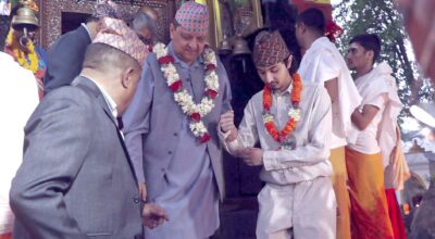 नाति लिएर पूर्वराजा ज्ञानेन्द्र नारायणहिटी पसेपछि अनेकथरी आशंका