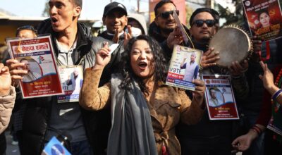 चर्चित गायिका ज्योति मगर एमाले महाधिवेशनमा, पूर्णबहादुरलाई मागिन् भोट