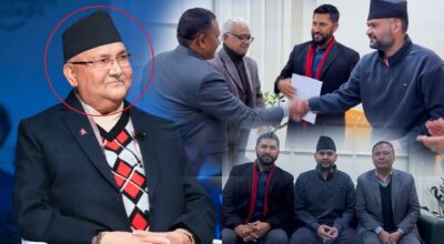 ओलीले भने– कुखुरा, बाख्रा र स्यालको मोर्चाबन्दीले एमालेलाई फरक पर्दैन