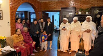 पूर्वप्रधान्यायाधीश श्रेष्ठको निवासमा किन पुगे केपी ओली ?