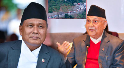 एमाले महाधिवेशनको मुखमा नागढुंगा सडक बन्द गरेको भन्दै कुलमानविरुद्ध उजुरी