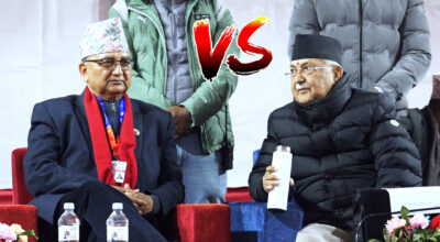 प्रारम्भिक नतिजामा ओली दोब्बर मतले अघि