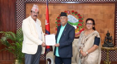 सर्लाही–३ बाट पूर्व रक्षामन्त्री उप्रेतीको एकल नाम सर्वसम्मत सिफारिस