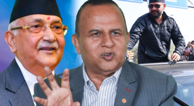 एमाले महासचिव पोखरेलले बालेनलाई ओलीको प्रतिस्पर्धी नै ठानेनन्