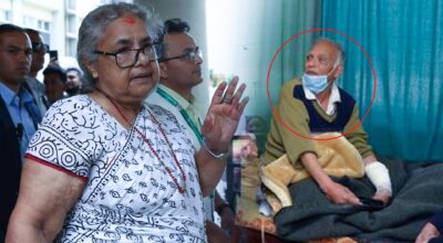प्रधानमन्त्री कार्कीका पति सुवेदी अस्पताल भर्ना, भएको के हो ?