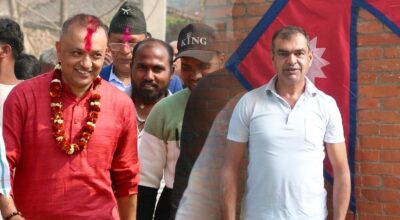 जलन अभियन्ता उज्ज्वलविक्रम उभिए गगन थापाको पक्षमा
