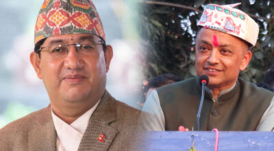 रसुवाका एमाले नेता ढकाललाई आज गगन थापाले कांग्रेस प्रवेश गराउँदै