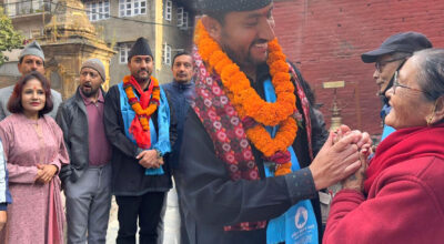 भगौडा मन्त्री जगदीश खरेलले मतदातालाई दलको हनुमान भन्दै थर्काए