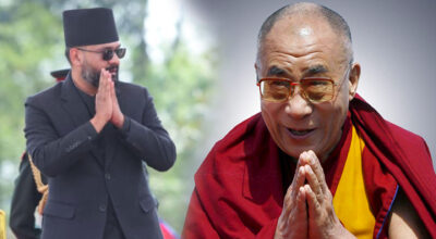 उत्तरबाट आयो बालेनलाई दलाई लामा सरकारका प्रधानमन्त्रीको बधाई, चीन तरंगित