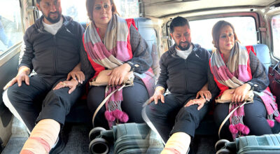 क्यानुलाबाट औषधि लिँदै रवि लामिछाने, चिकित्सकले बेड रेस्टमा बस्न सल्लाह