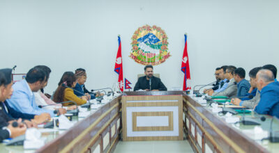 प्रधानमन्त्री बालेन शाह र बागमती प्रदेशका सांसदहरूबीच छलफल