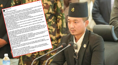 अनुसन्धानमा सघाउने घोषणा गरेका गृहमन्त्री गुरुङले राजीनामाबारे उच्चारण गरेनन्