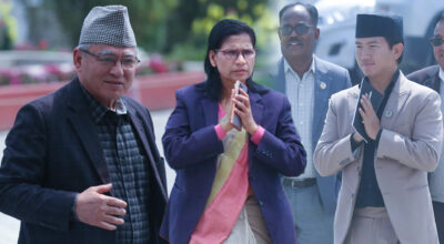 ओलीले संसदीय दलको नेतामा बादललाई बनाउन खोजेपछि बबाल