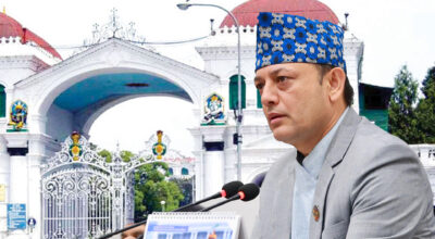 सभामुख अर्यालको गाडी ट्राफिक कारबाहीमा