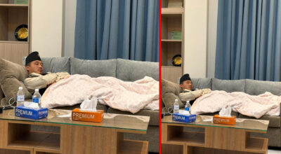 मन्त्रालयको सोफामै सुतेको गृहमन्त्री गुरुङको तस्बिर भाइरल