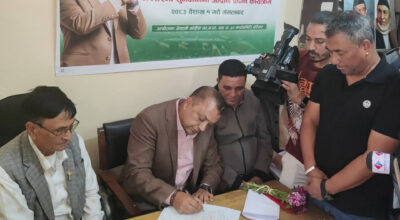 गगन थापाले क्रियाशील सदस्यता अद्यावधिक गरेपछि कांग्रेसको ‘जरा अभियान’ सुरु