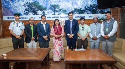 कान्स फिल्म फेस्टिभलमा सहभागी हुन कार्यवाहक प्रमुख डंगोल फ्रान्स प्रस्थान