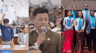 सासंद निस्कल राई ले सभामुख डीपी अर्याल को भूमिकामाथि प्रश्न