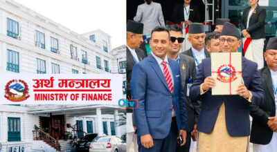 बजेटबारे अर्थमन्त्री वाग्लेको पत्रकार सम्मेलन