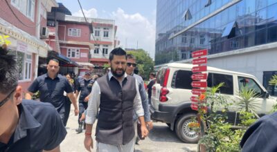 रवि लामिछाने तारेख बुझ्न काठमाडौँ जिल्ला अदालतमा पुगे