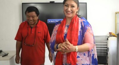 पूर्वयुवराज्ञी हिमानी शाह ले कीर्तिपुरस्थित राष्ट्रिय आविष्कार केन्द्र को अवलोकन