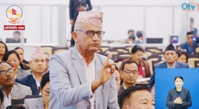 प्रधानमन्त्री शाहको अभिव्यक्तिले सम्पूर्ण नेपालीको शिर झुकाएको एमाले नेताको जिकिर