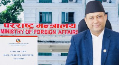 परराष्ट्रमन्त्री शिशिर खनाल भोलि भारत भ्रमणमा जाने