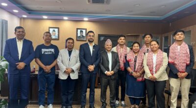 नेपाली राष्ट्रिय फुटबल टोलीका पूर्व गोलकिपर विशाल उपाध्यक्षमा नियुक्त