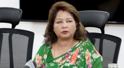 ई–पासपोर्ट खरिद प्रकरणमा पूर्व परराष्ट्रमन्त्री आरजु राणा देउवालाई अख्तियारको म्याद
