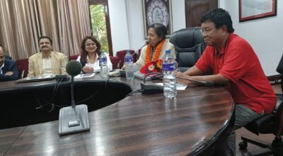 विज्ञान, प्रविधि तथा नवप्रवर्तन मन्त्रालयमा नयाँ सचिवको मन्त्री पुनले गरे स्वागत