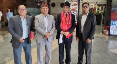 श्रीलंका भ्रमण पूरा गरी प्रचण्ड स्वदेश फर्किए