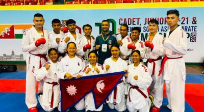 नेपालको ऐतिहासिक सफलता, दक्षिण एसियाली करातेमा टिम च्याम्पियन