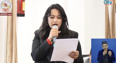 सुनसरी घटनाबारे राप्रपाकी सांसद  ओलीको प्रश्नः ‘गोली कसले चलायो, कसको आदेशमा चल्यो ?’