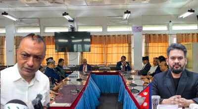 सर्वदलीय बैठकमा गगन थापाको प्रश्न : यस्तो बेला प्रधानमन्त्री ‘भाउ’ खाएर बस्ने कि सबैलाई जोड्ने ?