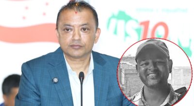 विवेक मण्डलको निधनपछि गगन थापाले लिए सन्तानको शिक्षाको जिम्मा