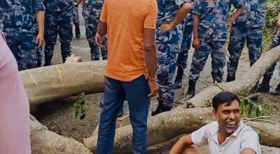 कप्तानगञ्जमा तनाव: रविन्द्र मेहताको निधनपछि स्थानीयको प्रदर्शन, सडक अवरुद्ध