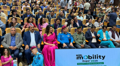 नाइमा नेपाल मोबिलिटी एक्स्पो–२०२६ सुरु, ५५ ब्रान्ड र ४० भन्दा बढी नयाँ मोडल प्रदर्शनमा