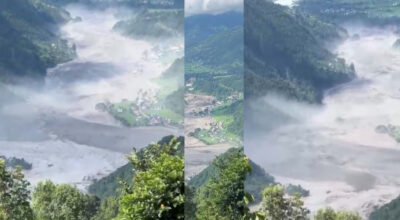 भोटेकोशीमा बाढीको जोखिम बढेपछि तल्लो तटीय क्षेत्रका बासिन्दालाई सतर्क रहन आग्रह