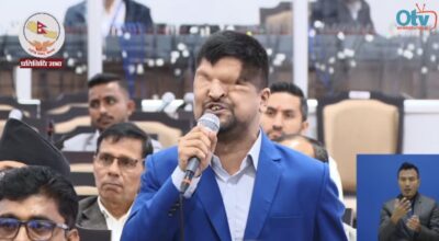 ग्यास अभावप्रति सांसद रमेश प्रसाईंको प्रधानमन्त्री र मन्त्रीहरू माथि प्रश्न