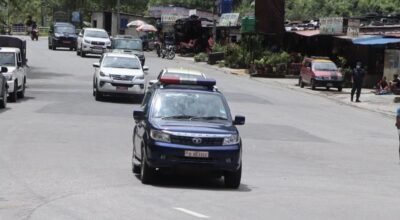 प्रधानमन्त्री बालेन स्थलमार्ग हुँदै मुस्ताङ प्रस्थान