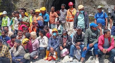 विनाशकारी बाढीबीच अप्पर त्रिशूली हाइड्रोपावरको टनेलमा फसेका ३५० सहित ८८३ जनाको नेपाली सेनाद्वारा उद्धार