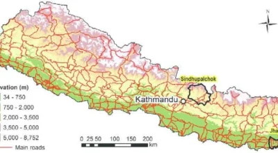 सिन्धुपाल्चोकमा भारी वर्षा, बोल्डेमा ३ घण्टामै ६०.४ मिलिमिटर रेकर्ड